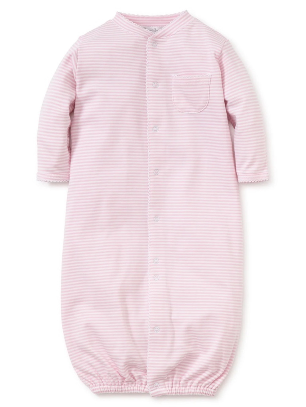 Kissy Kissy Simple Stripes Pink Convertible Gown